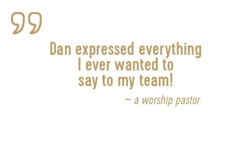 Dan expressed everything I ever wanted to say to my team